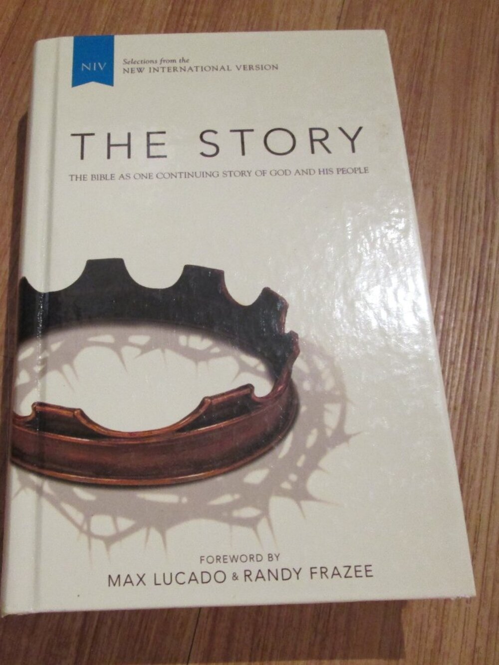 “The story the Bible as one continuing story of God” NIV